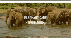 Desktop Screenshot of elephantcare.org